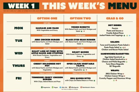 Week 1 Menu