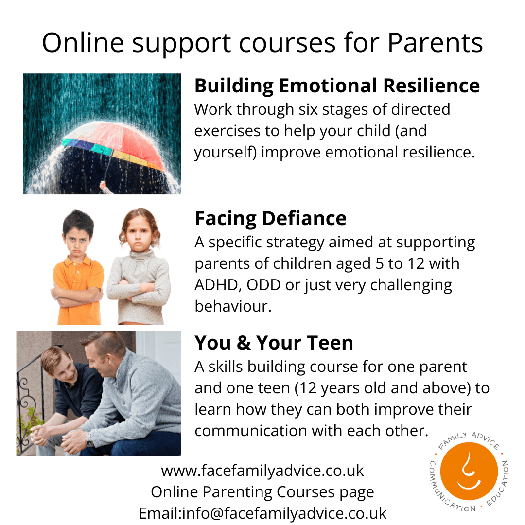 Online Support Courses for Parents